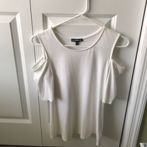 Cold shoulder Express top